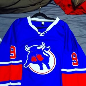 Old WHA Birmingham Bulls #9 Mark Napier #9 size 3XL